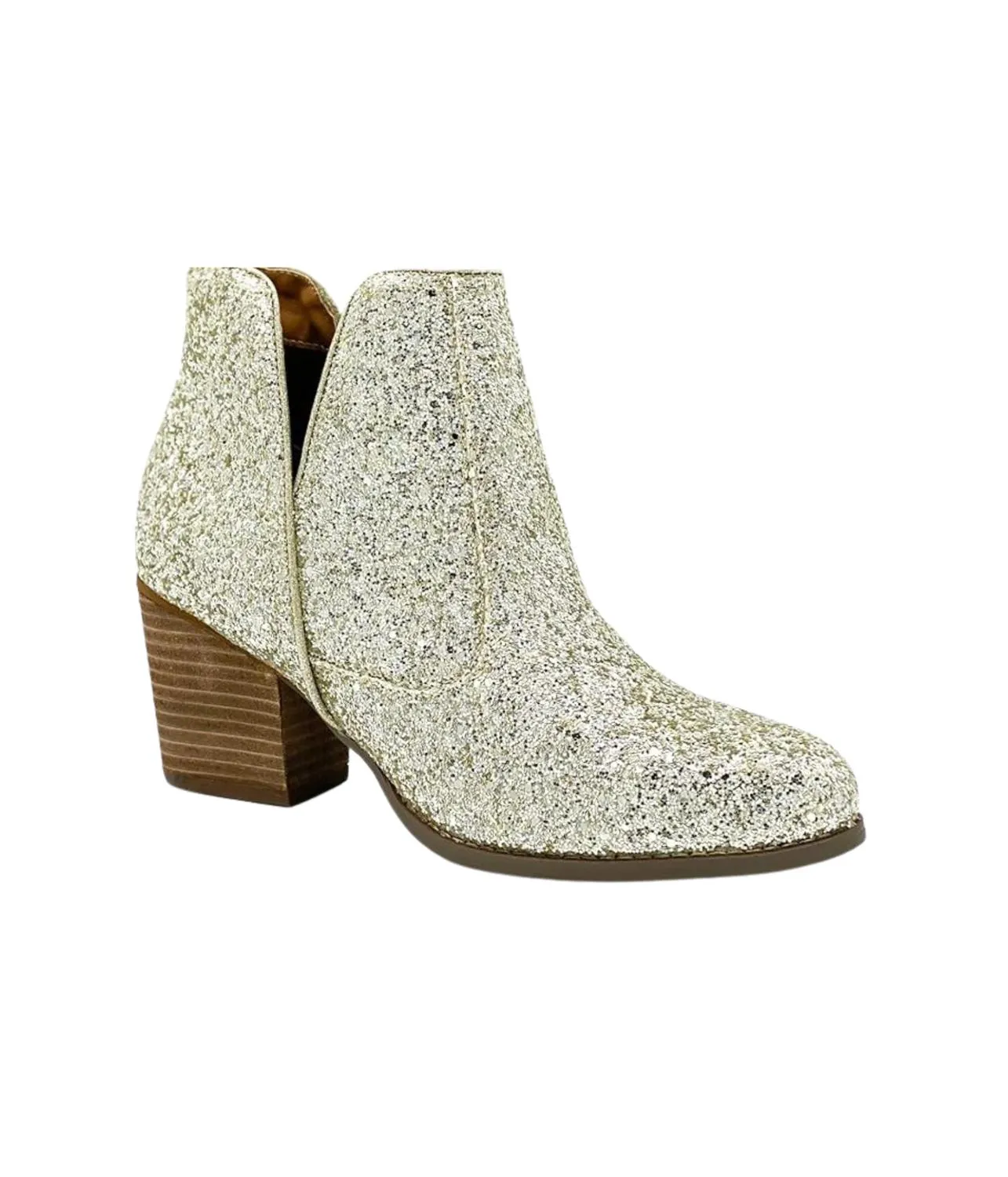 Women's Fiera Booties In Gold