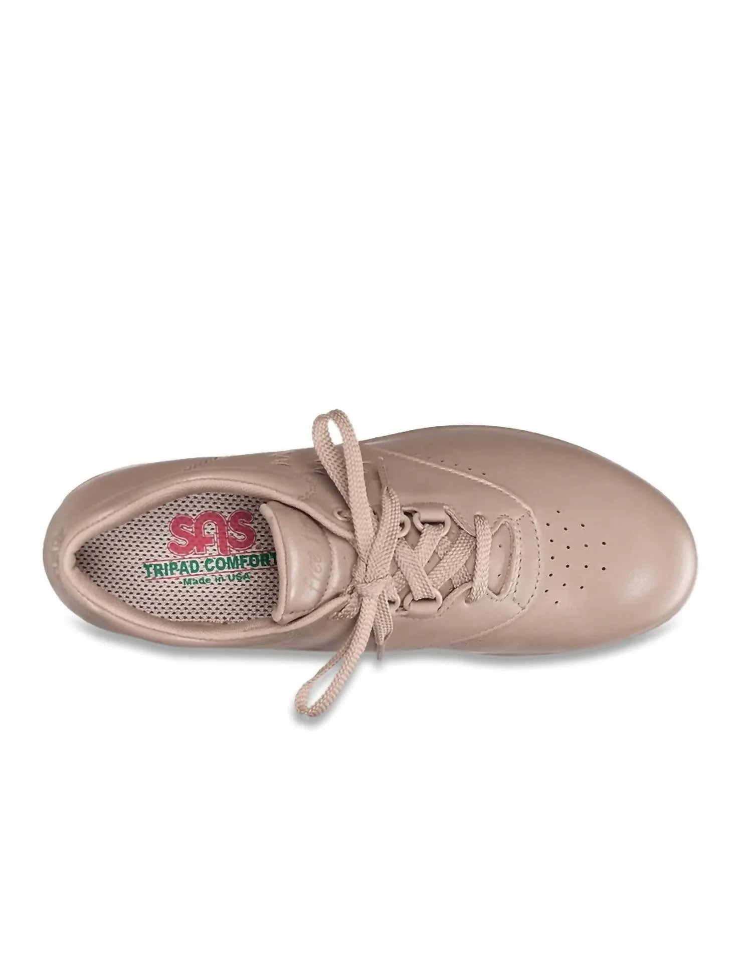 Women's Free Time Walking Shoe - Medium In Mocha