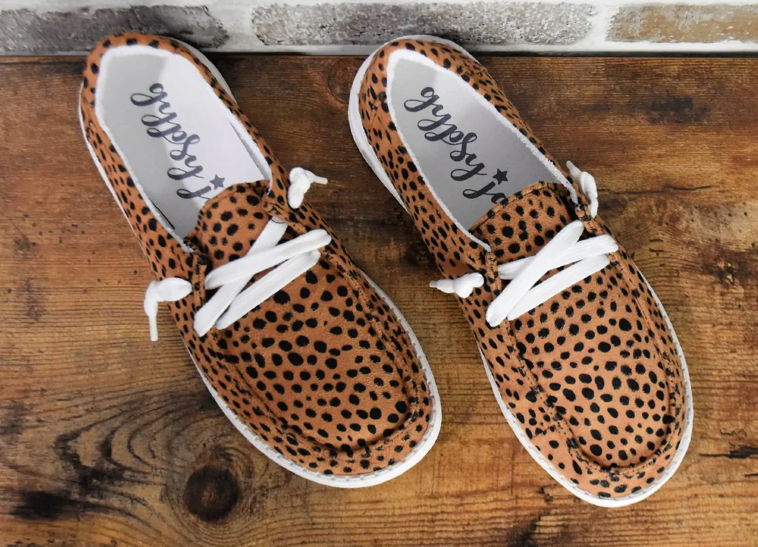 Women's Gypsy Jazz Fashion Sneakers In Tan Clash