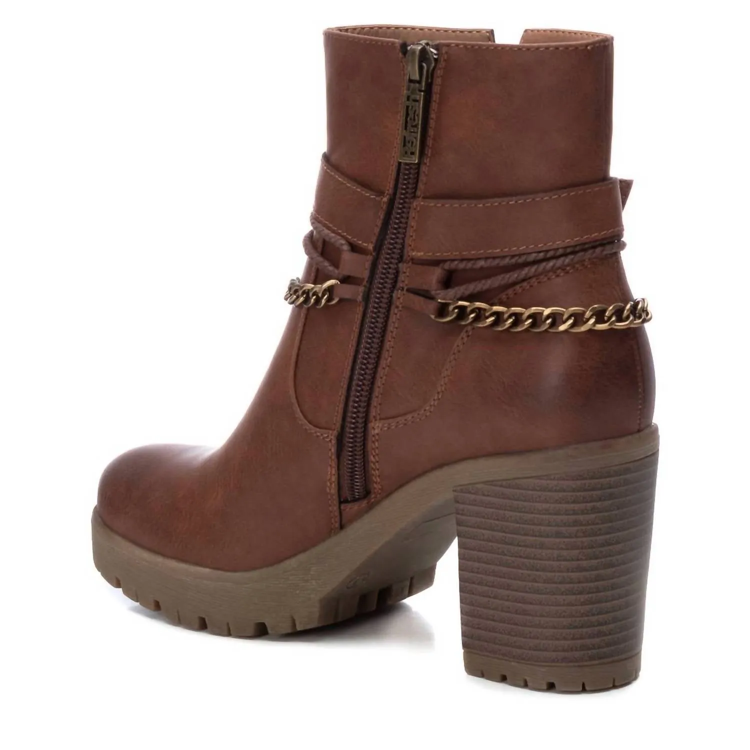 Women's Heeled Booties In Brown