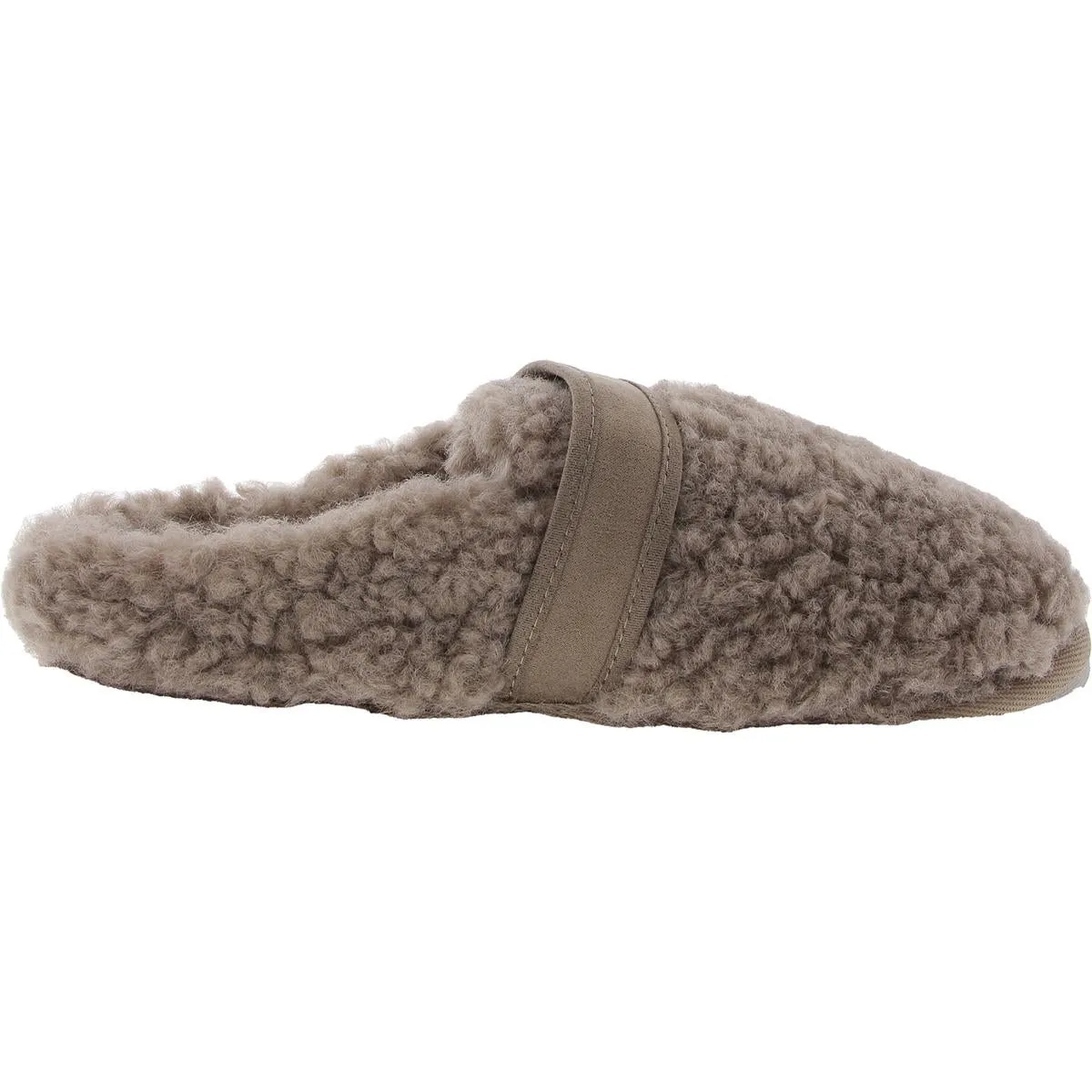 Womens Lined Man Made Moccasin Slippers