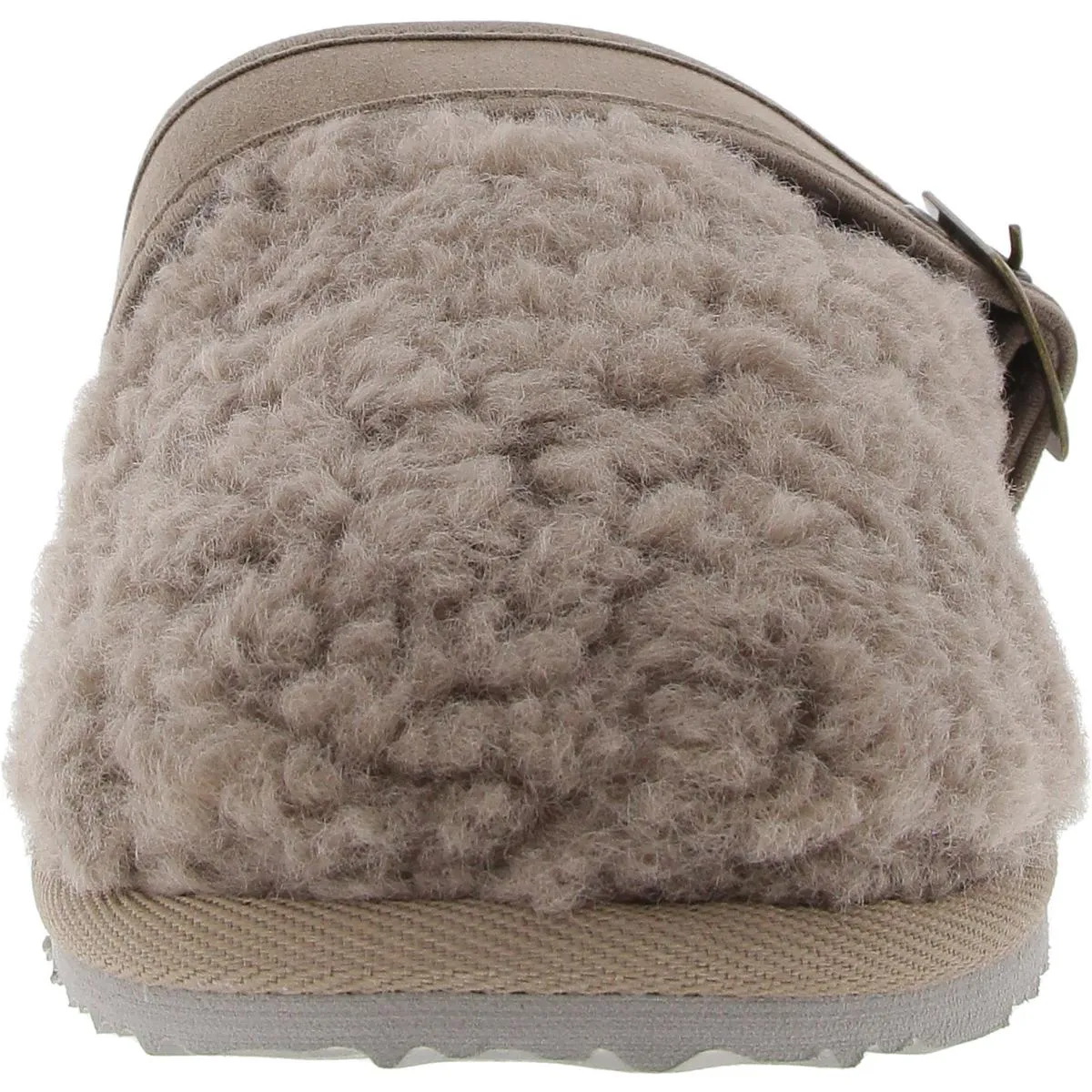 Womens Lined Man Made Moccasin Slippers