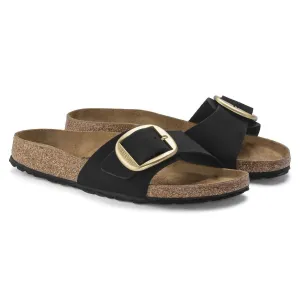 Women's Madrid Big Buckle Sandal In Black
