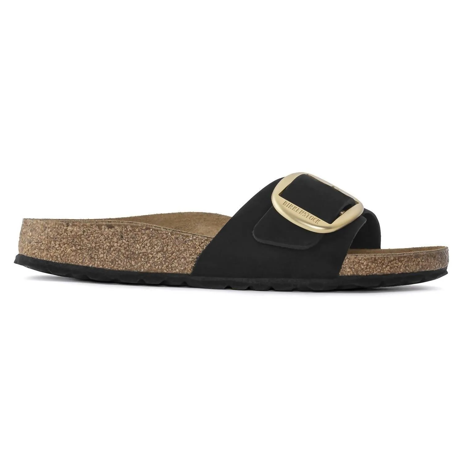 Women's Madrid Big Buckle Sandal In Black