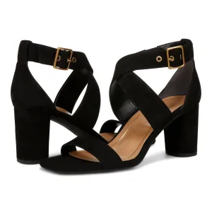 Women's Marsanne Sandals In Black Suede
