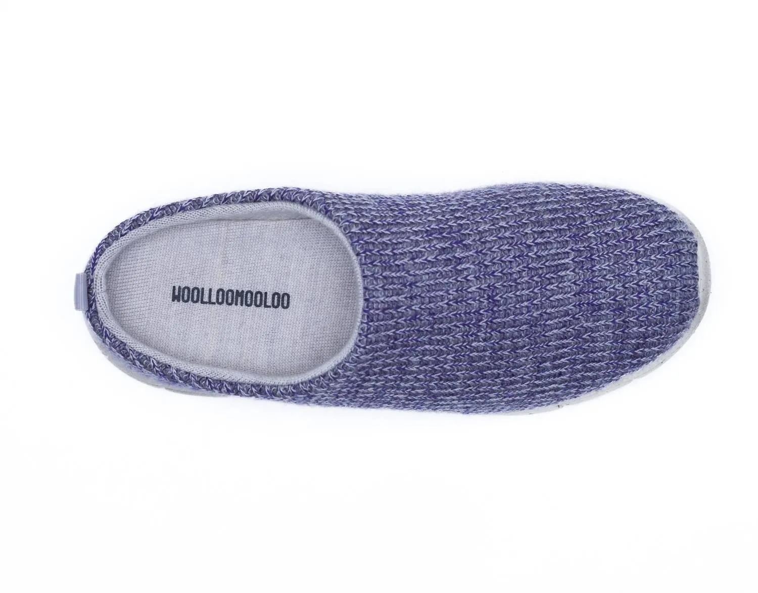 Women's Mudgee All Terrain Slipper In Blue Multi Merino Wool
