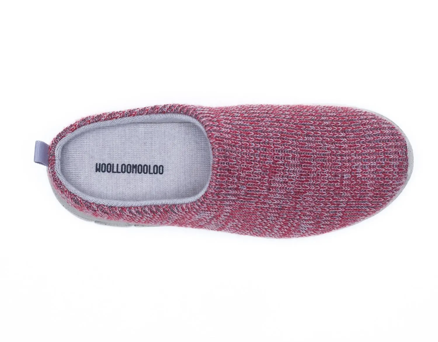 Women's Mudgee All Terrain Slipper In Red Multi Merino Wool