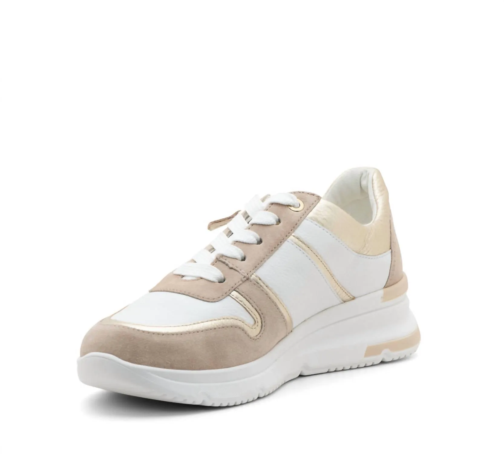 Women's Nevada 3 Sneakers In Sand/white