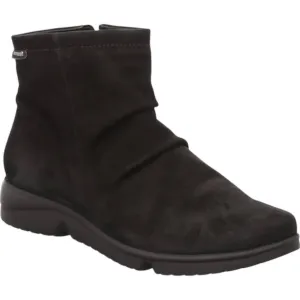 Women's Rezia Ankle Boots In Black Bucksoft