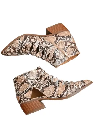 Women's Sadie Ankle Boots In Snakeskin