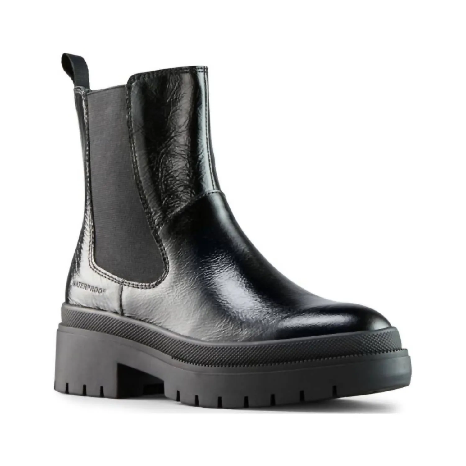 Women's Swinton Leather Boots In Black