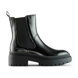 Women's Swinton Leather Boots In Black