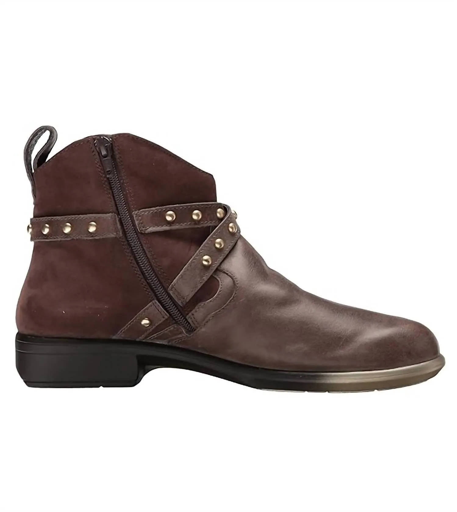Women's Taku Boots In Vintage Fog/coffee Bean Leather