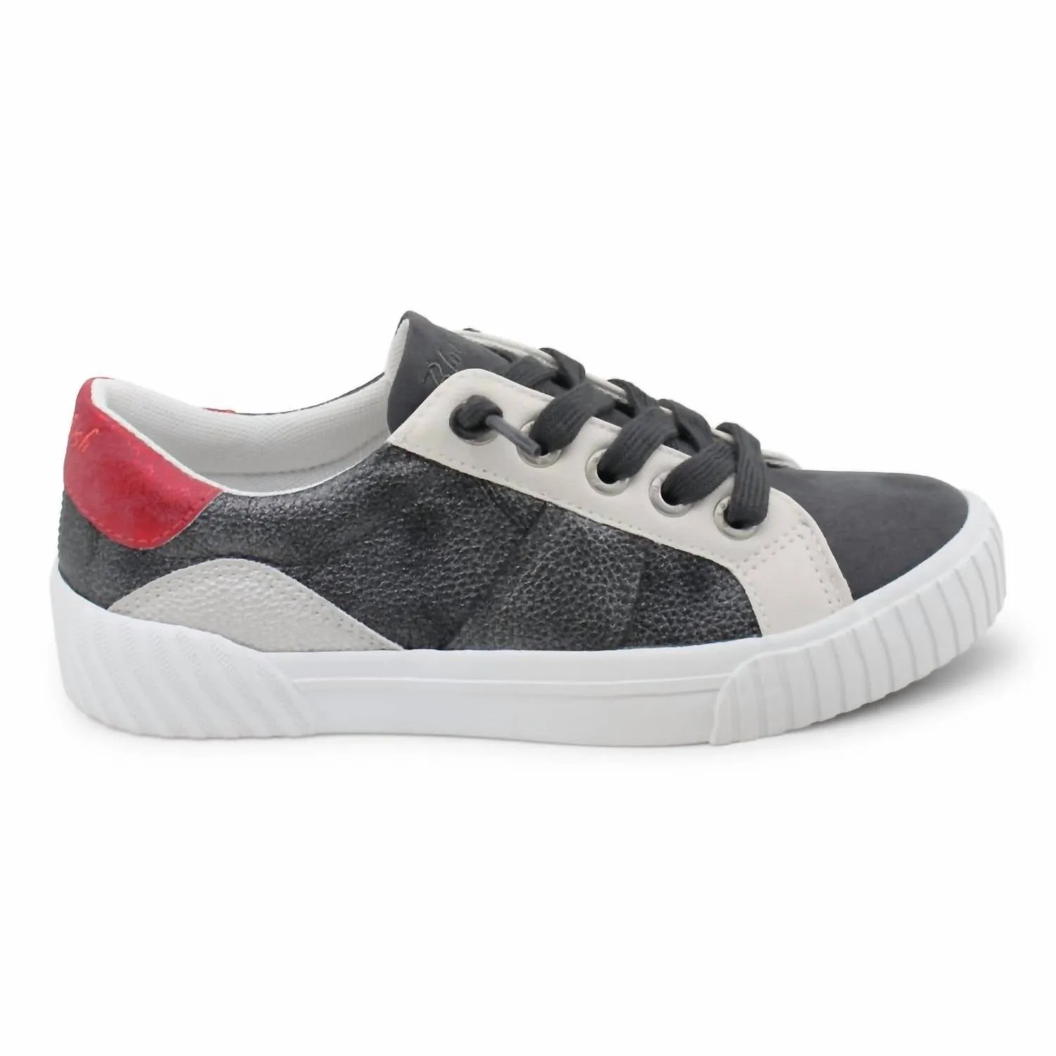 Women's Wave-B Sneaker In Grey Tumbleweed/dark Grey Micro Fiber