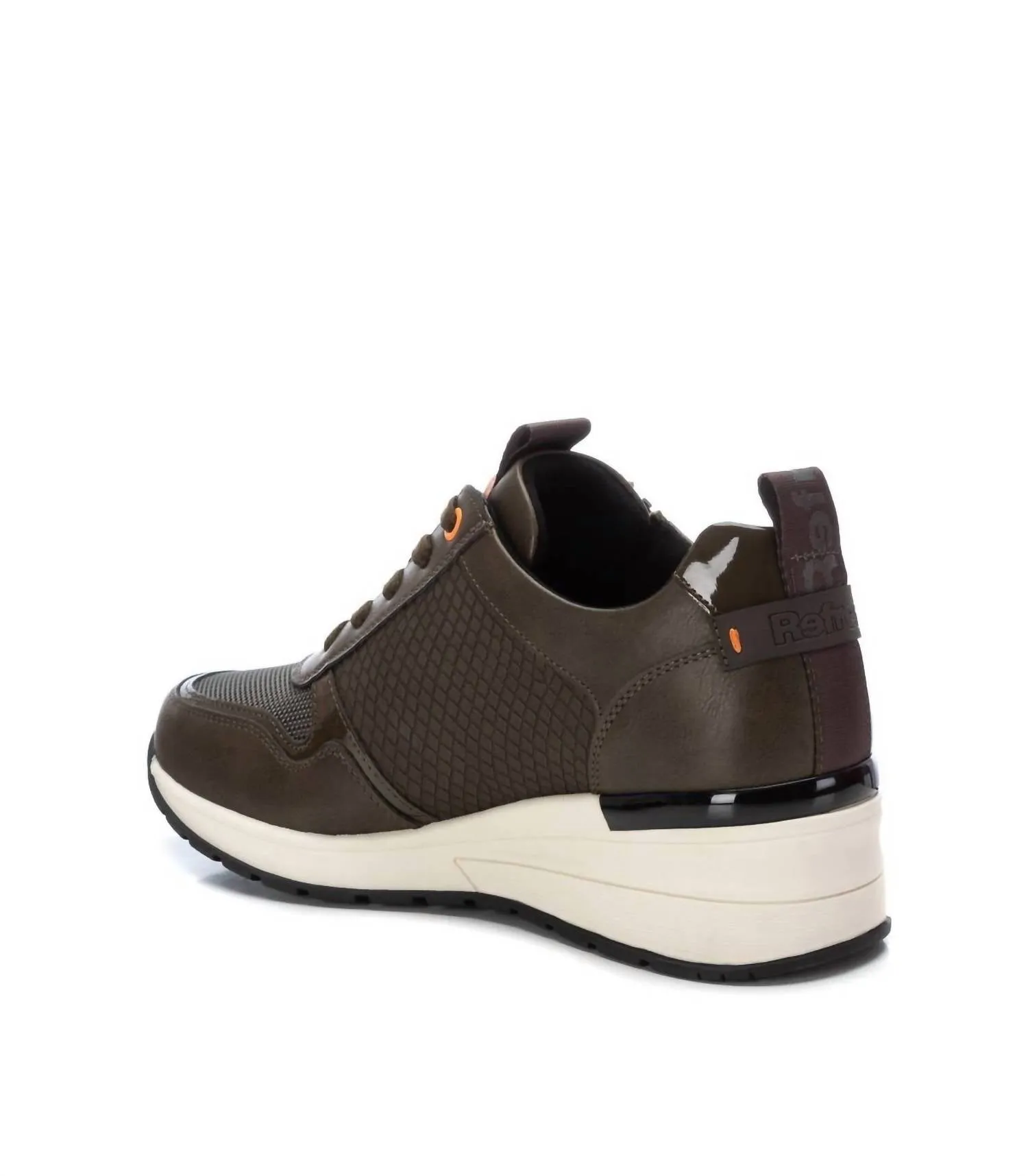 Women's Wedge Sneakers In Khaki