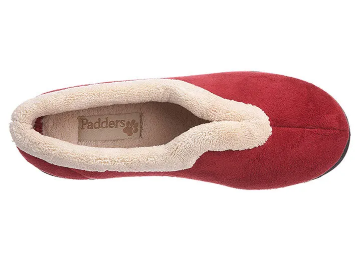 Womens Wide Fit Padders Carmen Slippers